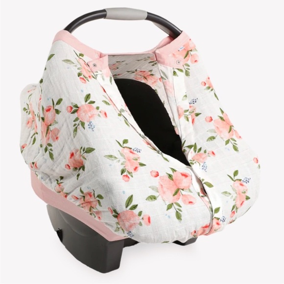 Little Unicorn Floral Magnetic Car Seat Cover - Picture 1 of 3